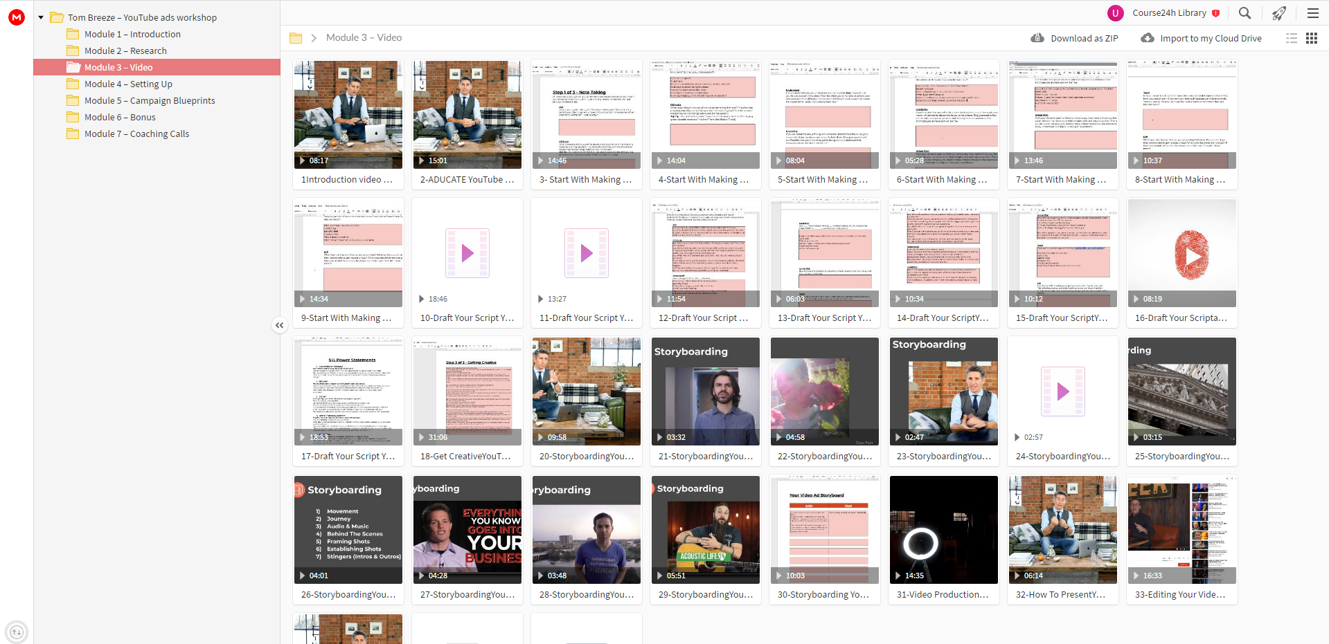 Tom Breeze - YouTube Ads Workshop