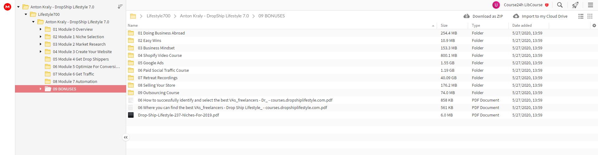 Anton Kraly - DropShip Lifestyle 7.0
