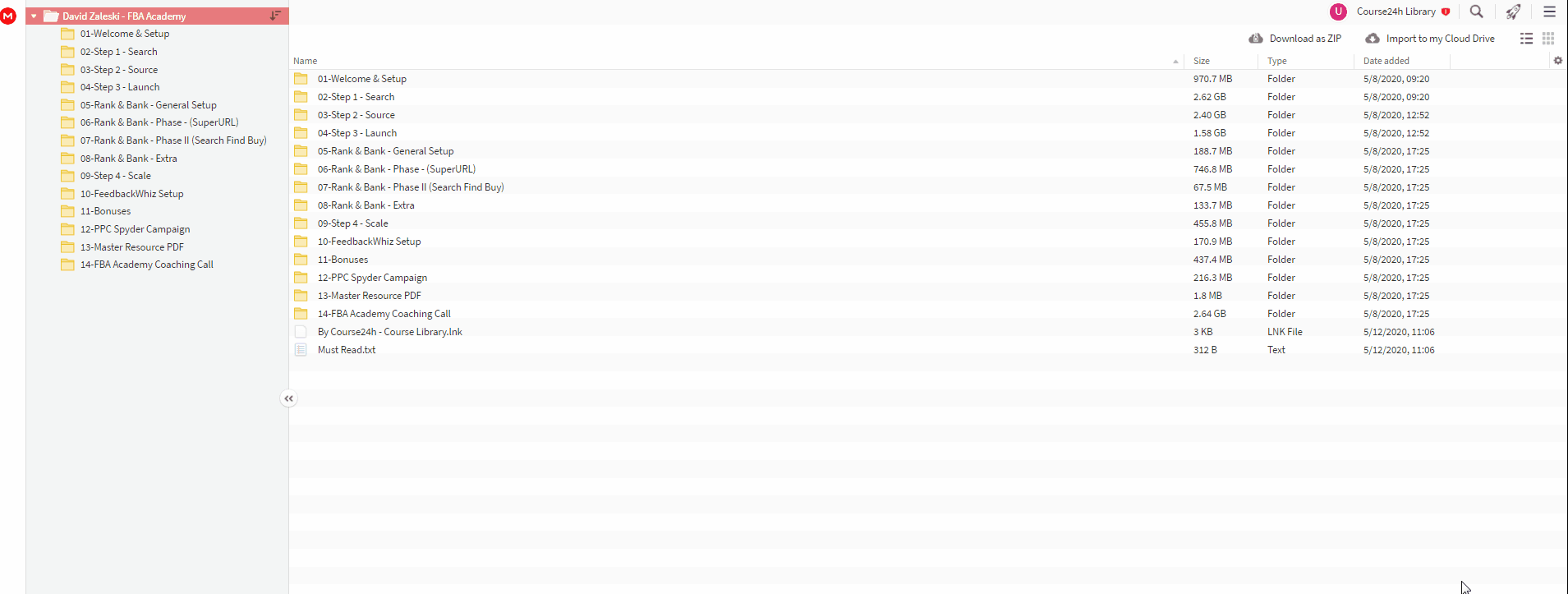 David Zaleski - FBA Academy