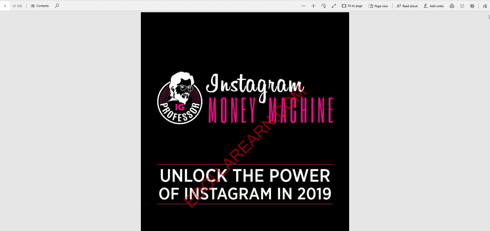 IG Professor - Instagram Money Machine v2.0 