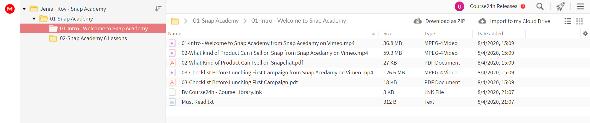 Jenia Titov - Snap Academy