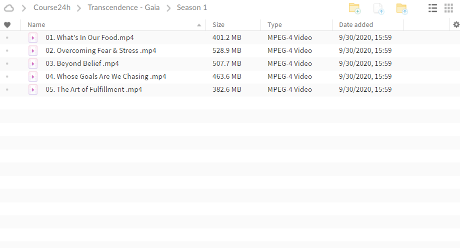 Gaia.com - Transcendence - Season 1 & 2