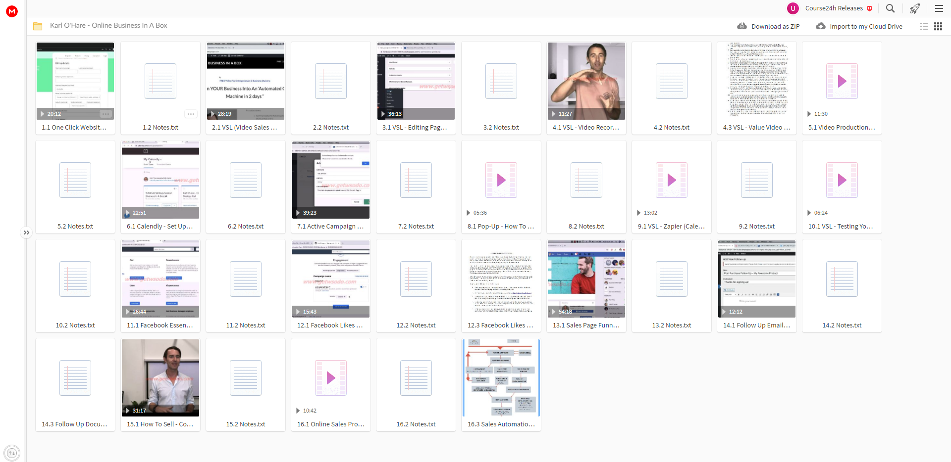 Karl O'Hare – Online Business In A Box