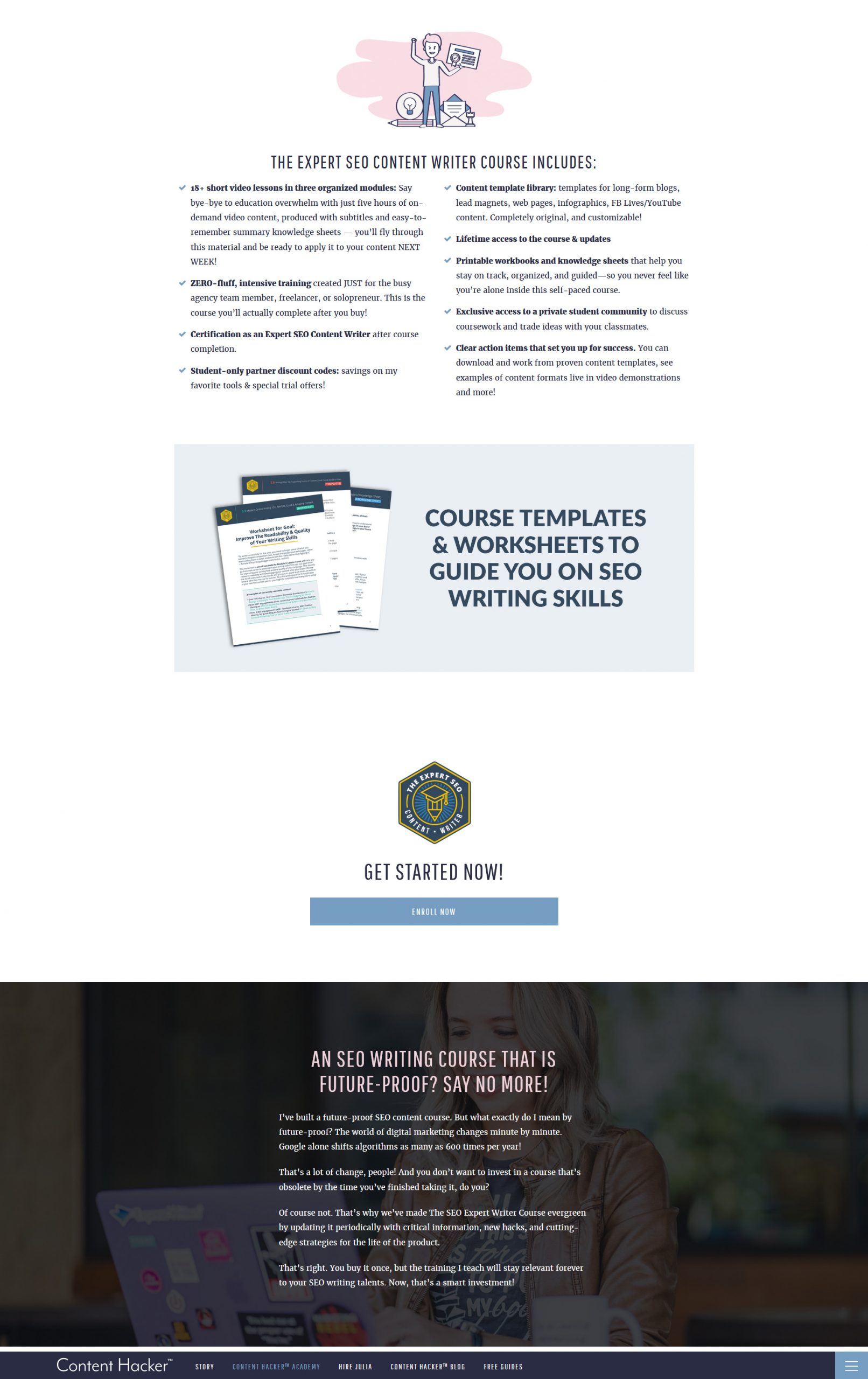 Julia McCoy – The Expert SEO Content Writer 