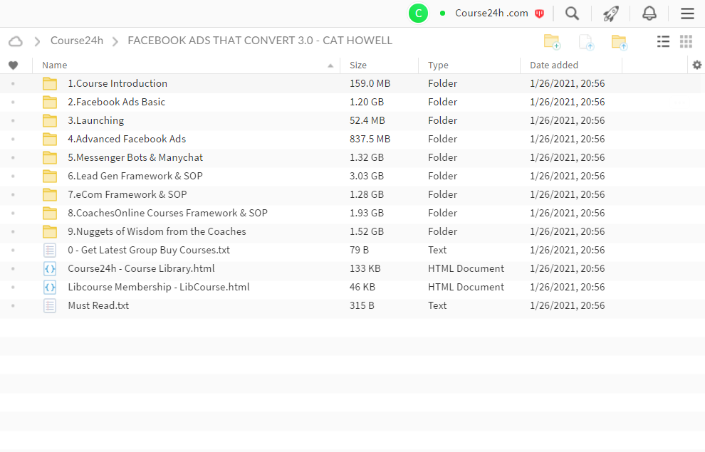 Cat Howell - Facebook Ads That Convert 3.0