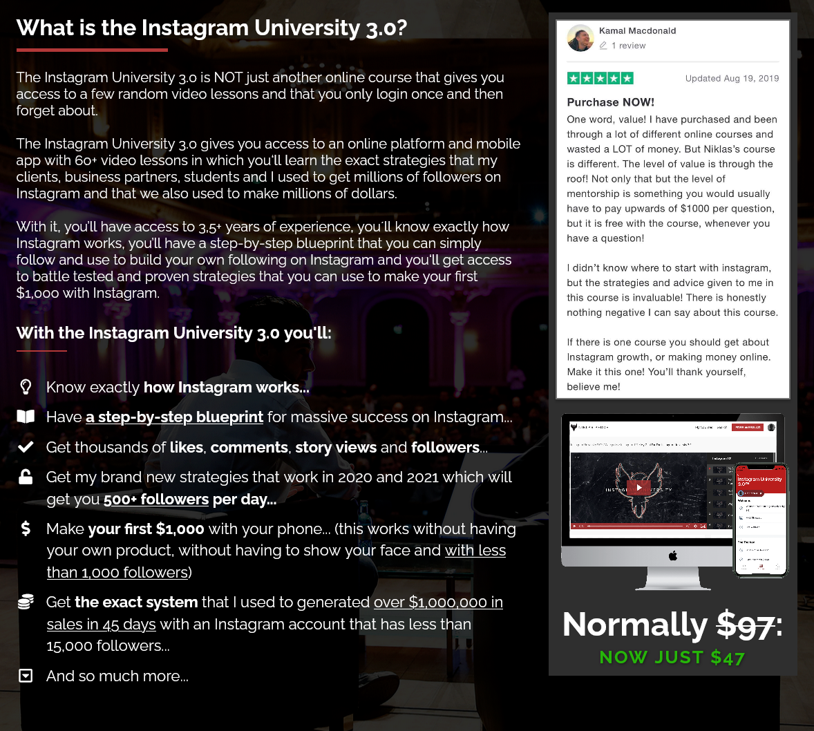 Niklas Pedde – Instagram University 3.0