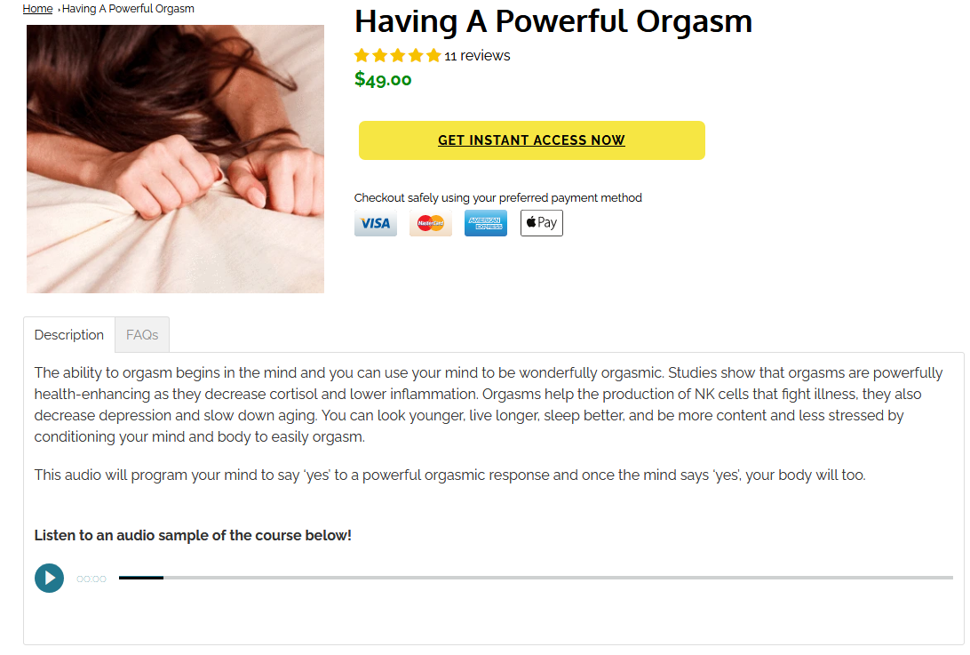 Marisa Peer - Having A Powerful Orgasm 