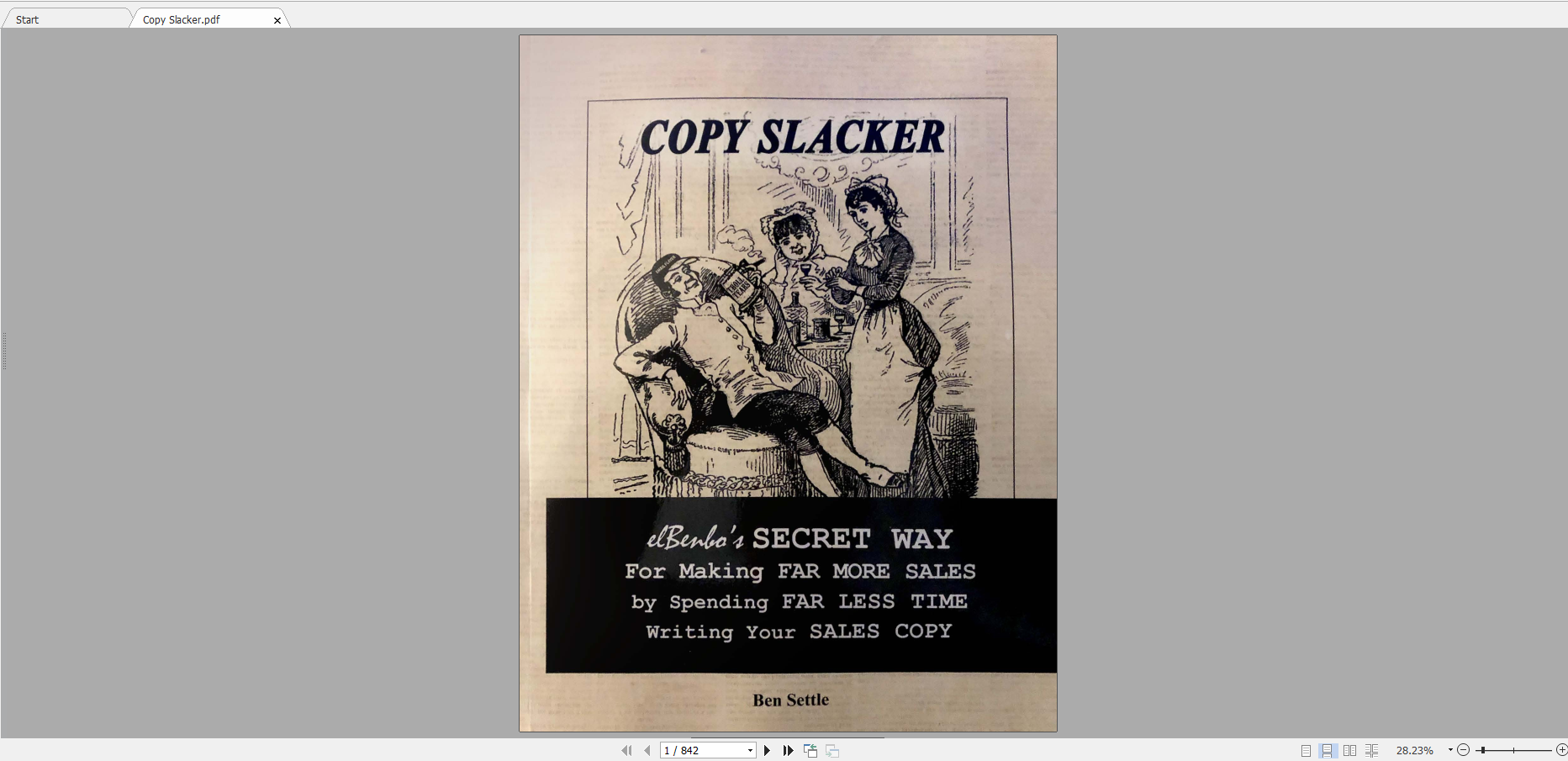 Ben Settle - Copy Slacker