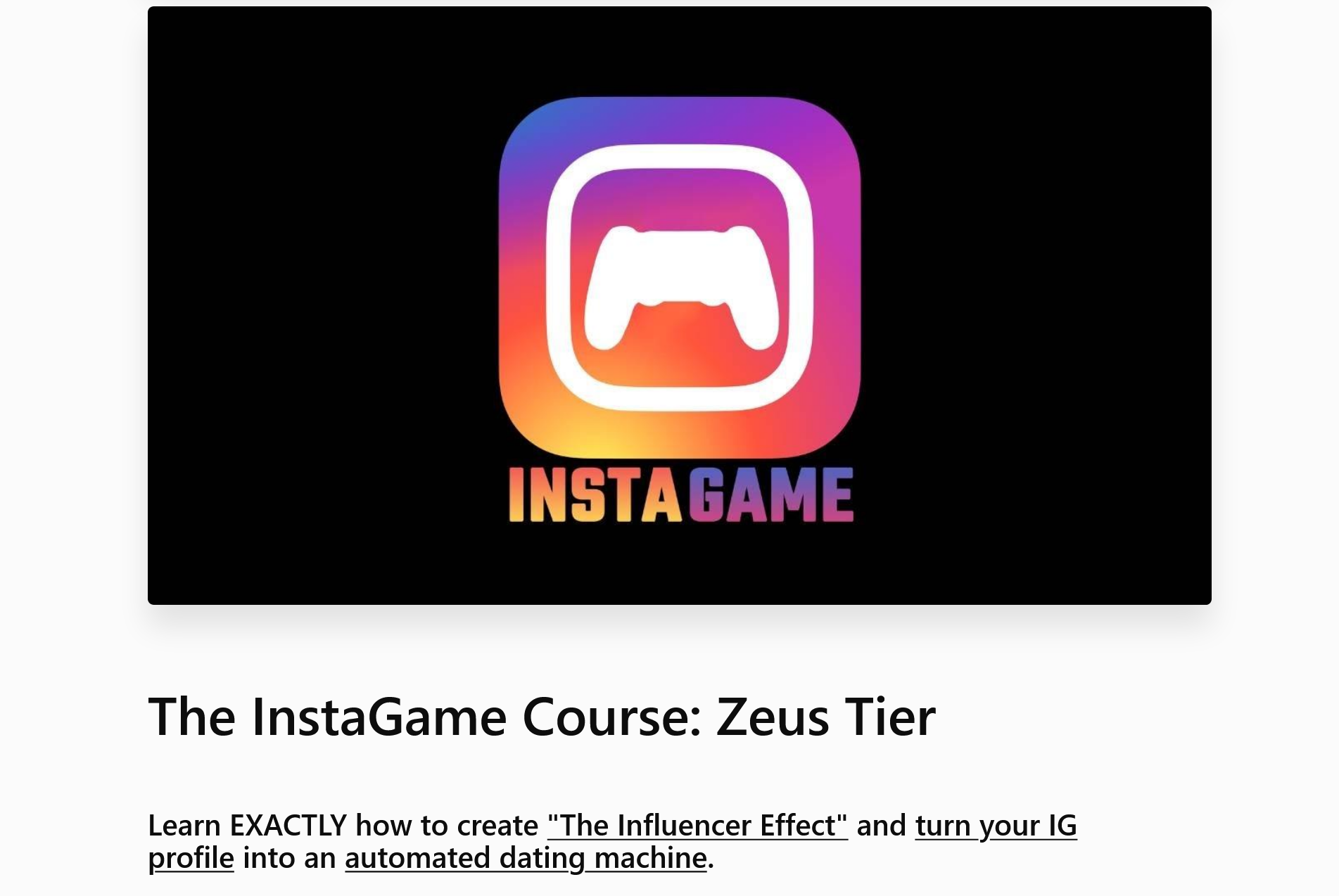 Based Zeus - Godly Instagram