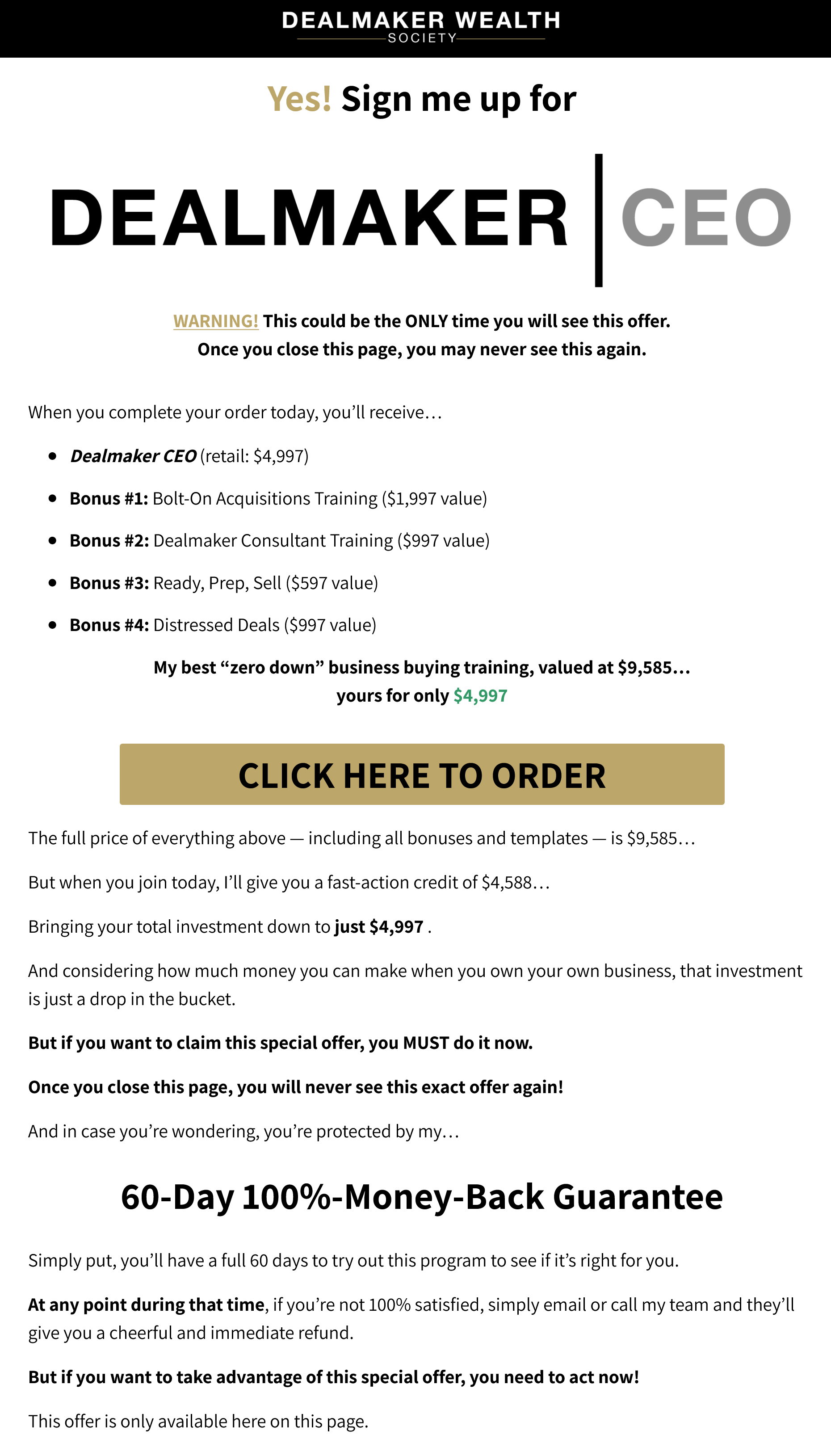 Carl Allen – Dealmaker CEO 2021