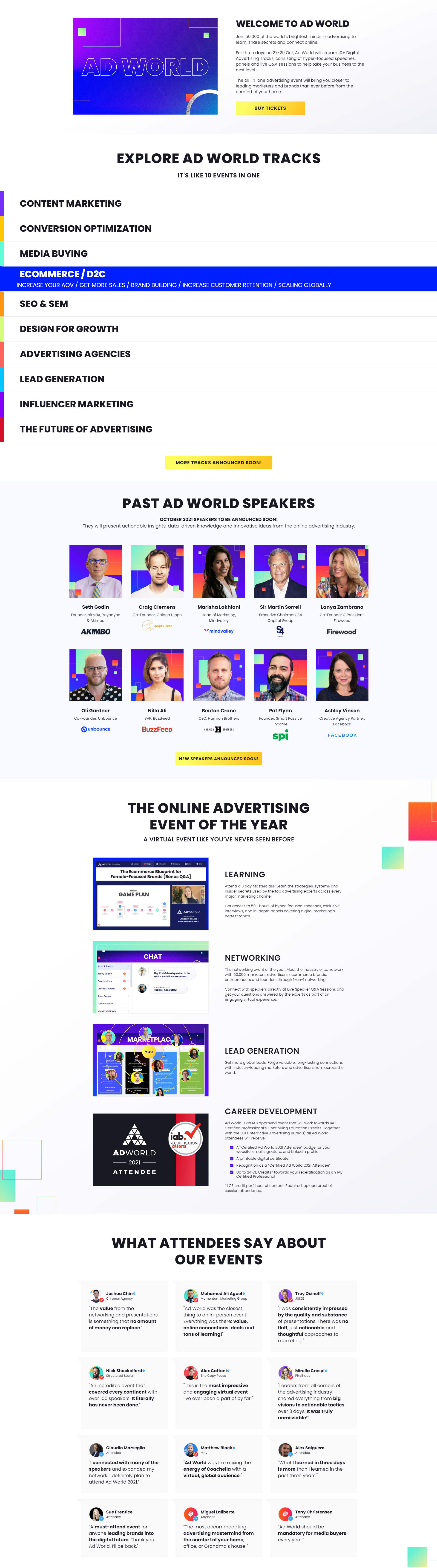 AdWorld Conference 2021 Replays