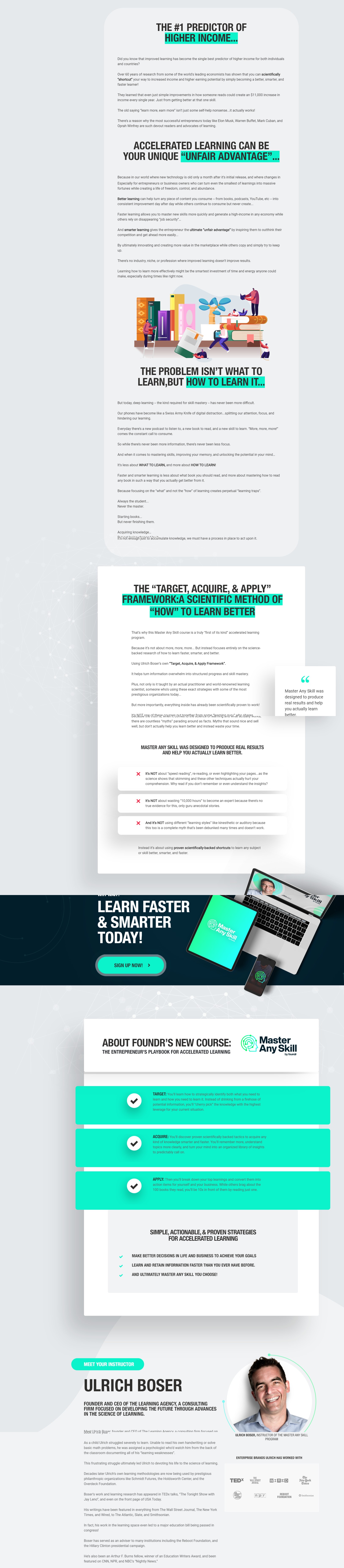 Foundr – Ulrich Boser – Master Any Skill