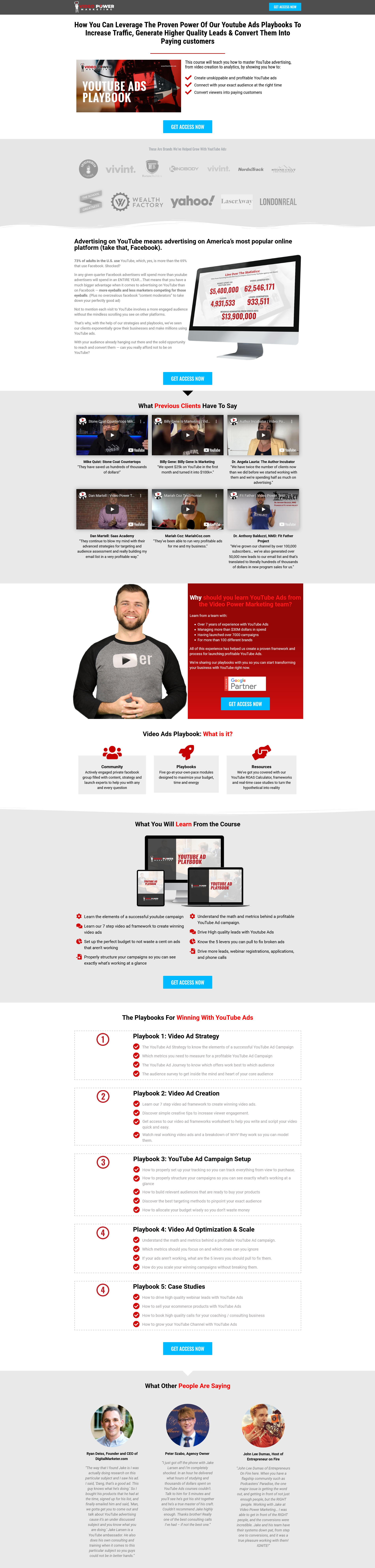 Jake Larsen - YouTube Ads Playbook