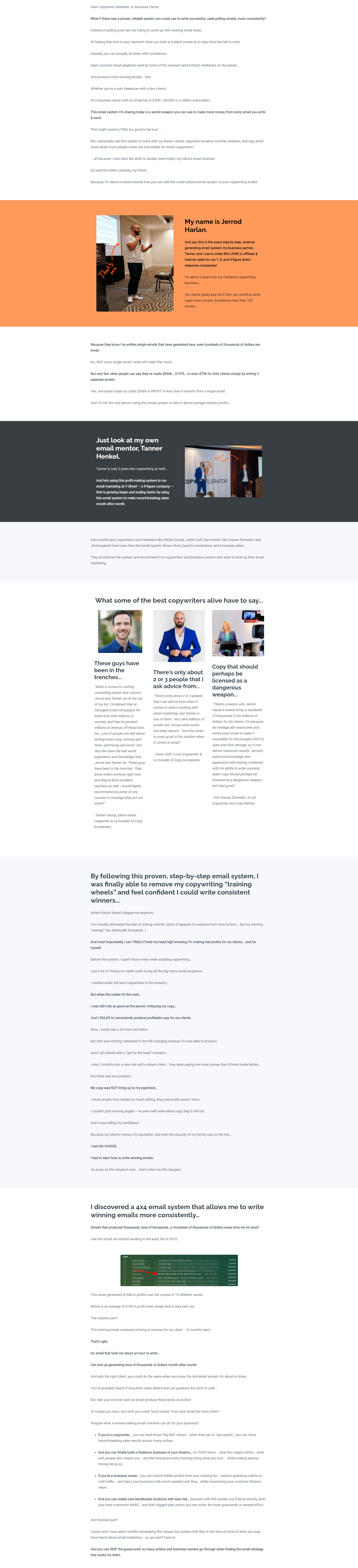 Tanner Henkel & Jerrod Harlan - 7-Figure Email Machine