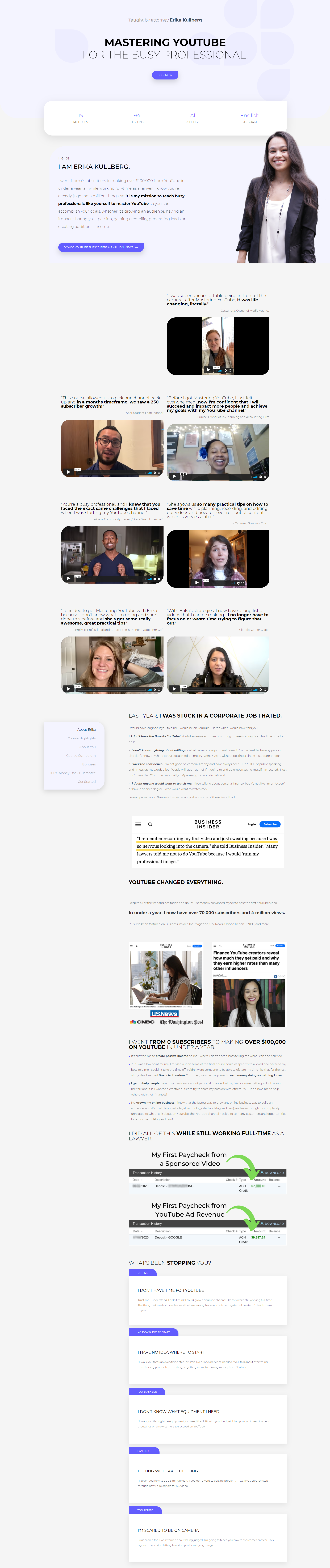 Erika Kullberg - Mastering YouTube for the Busy Professional 