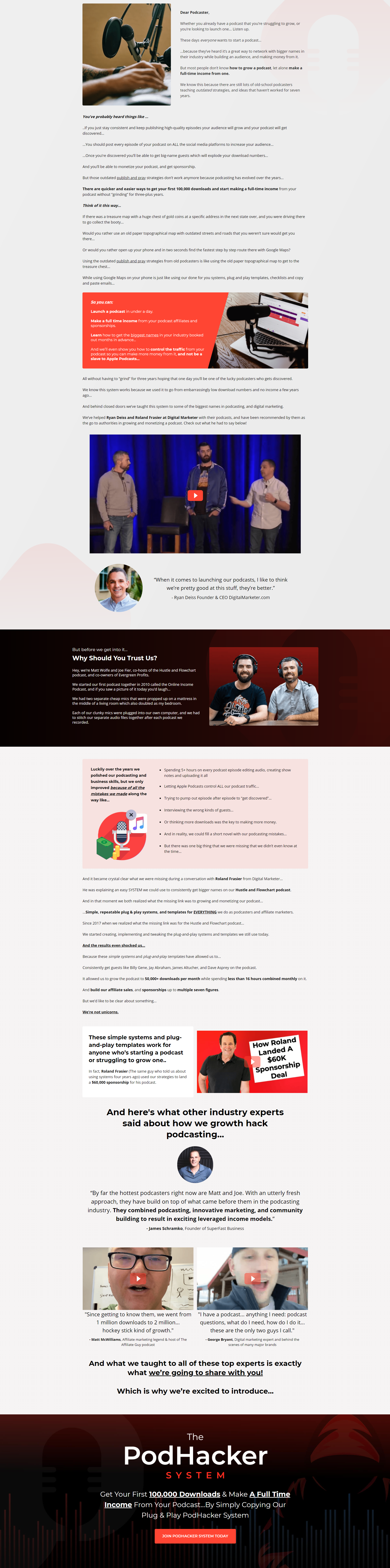 Matt Wolfe - The PodHacker System
