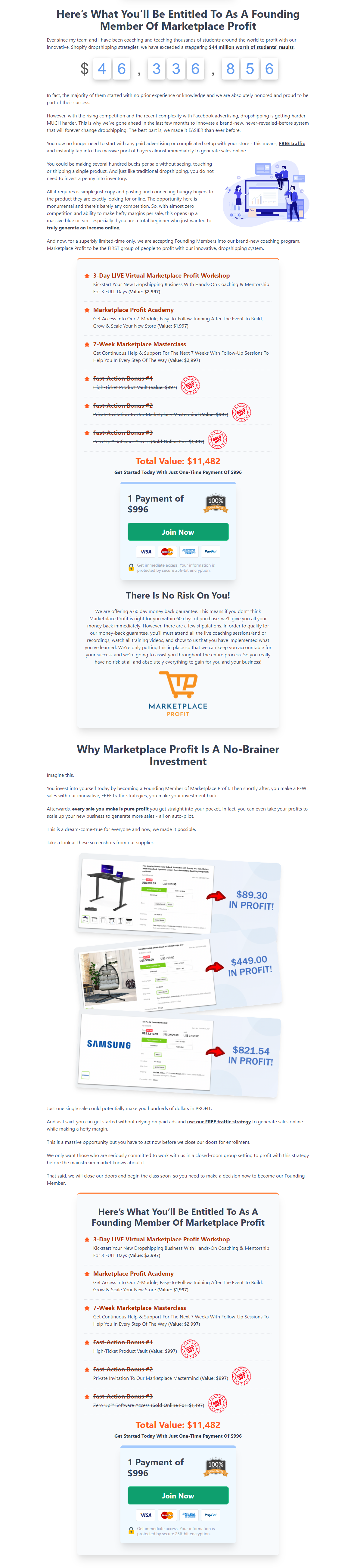 Fred Lam - Marketplace Profit Academy