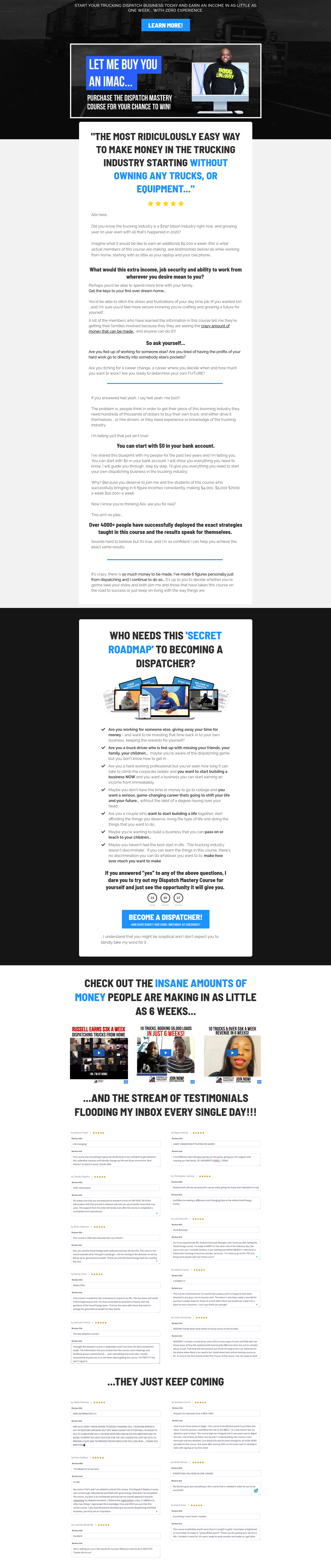 Dispatch Mastery Course – Good Energy Worldwide