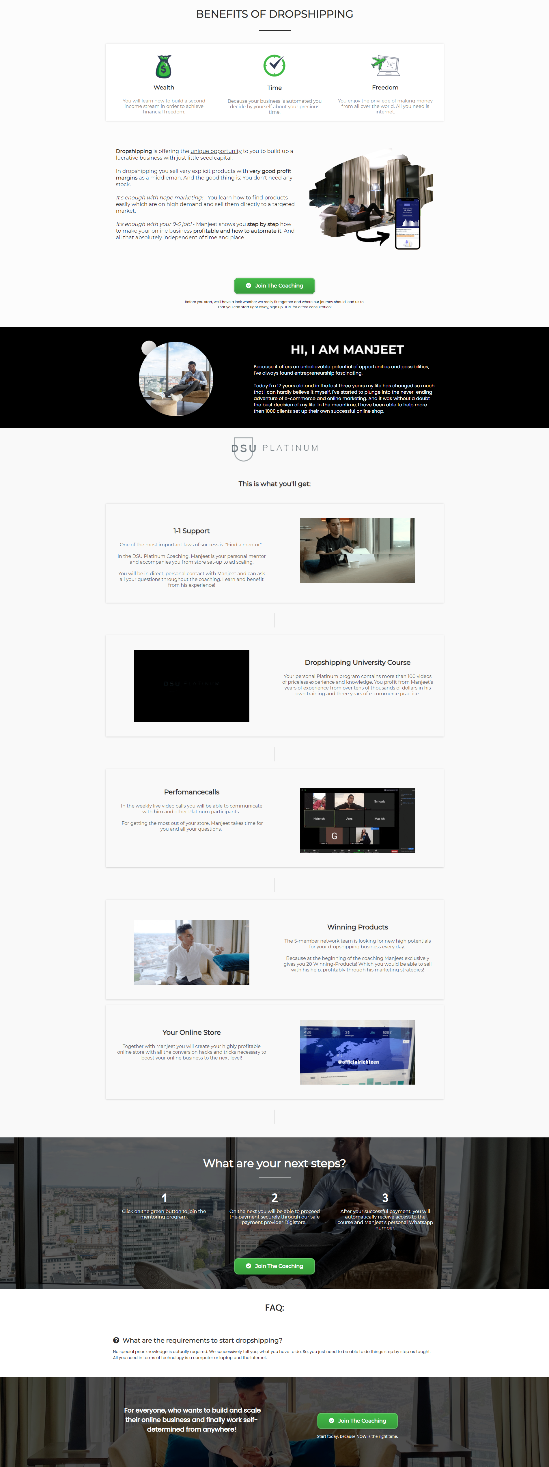 Manjeet – Dropshipping University