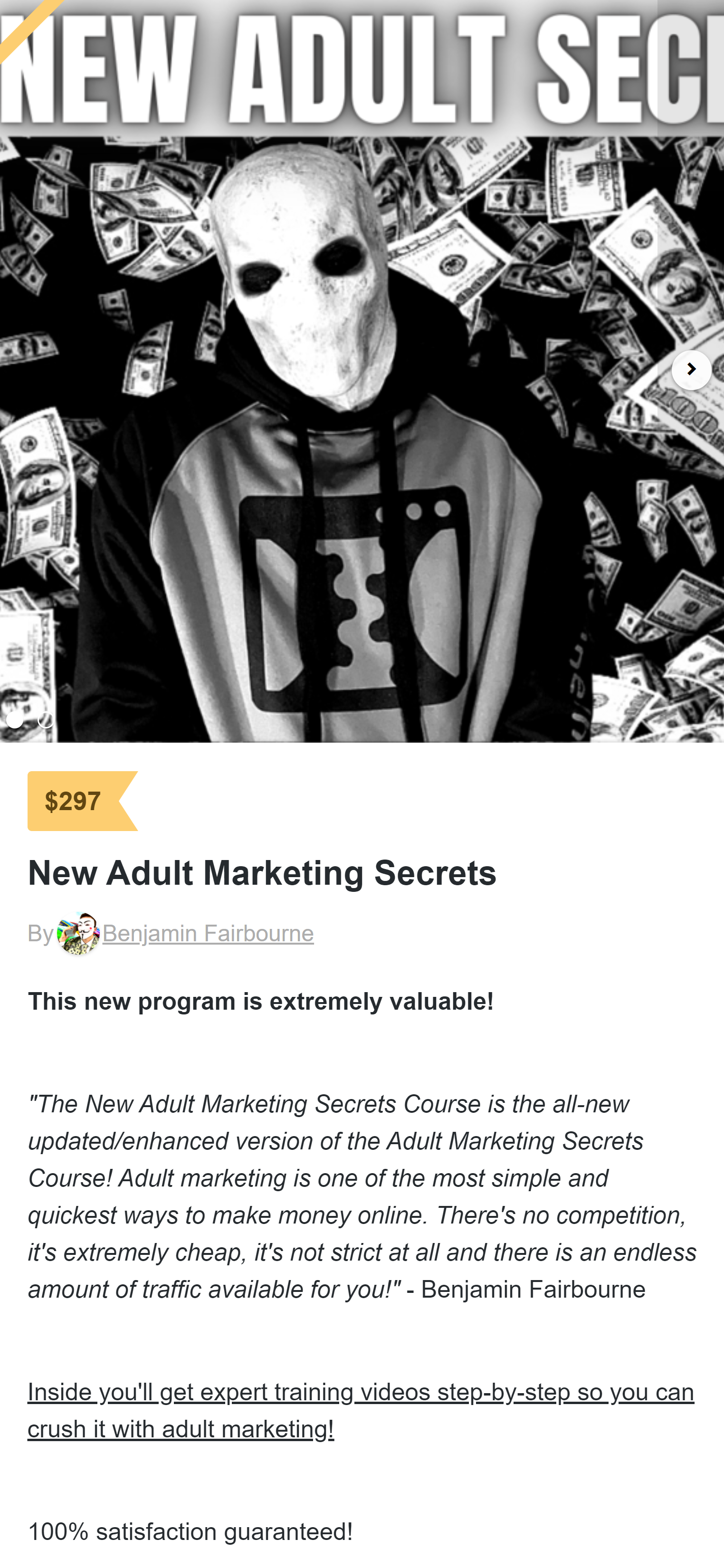 Benjamin Fairbourne - Adult Marketing Secrets 2021