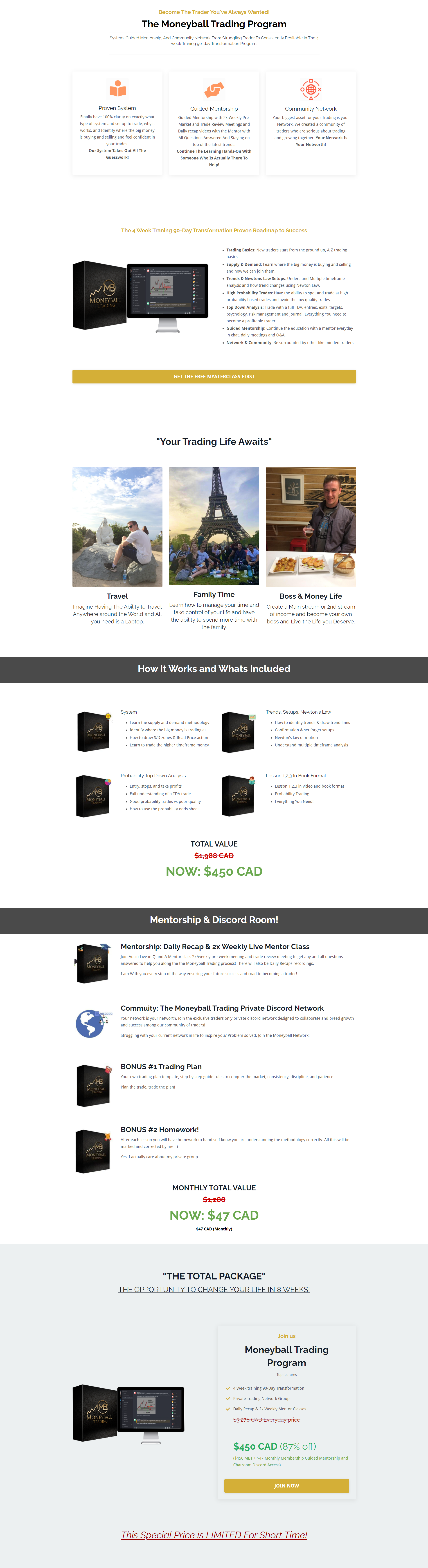 Moneyball Trading Program