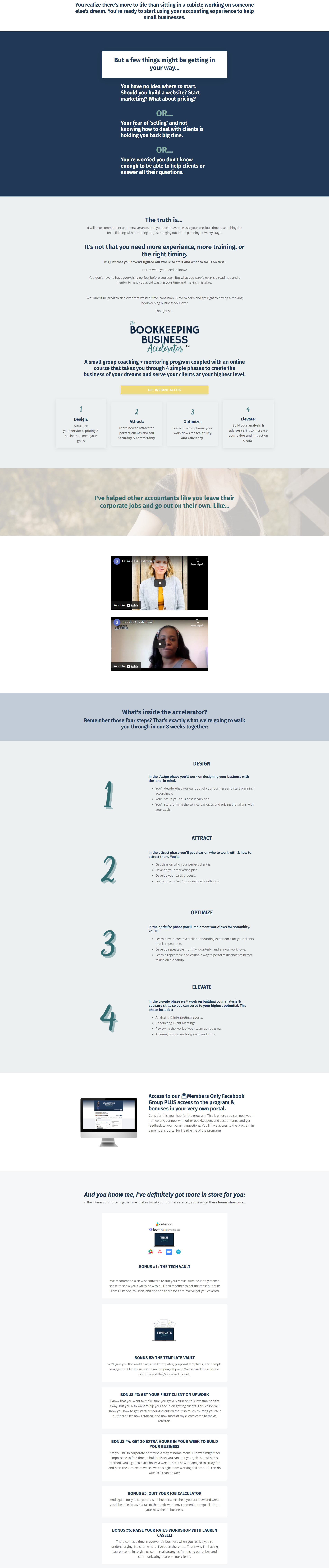 The Bookkeeping Business Accelerator with Serena
