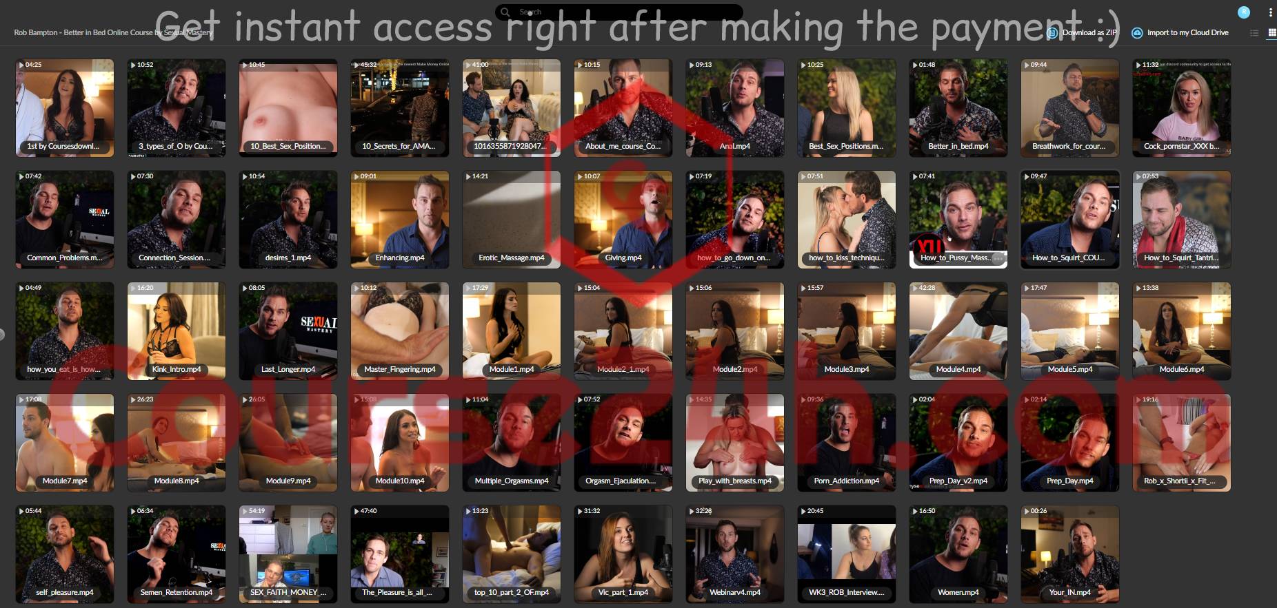 Better in Bed Online Course by Sexual Mastery