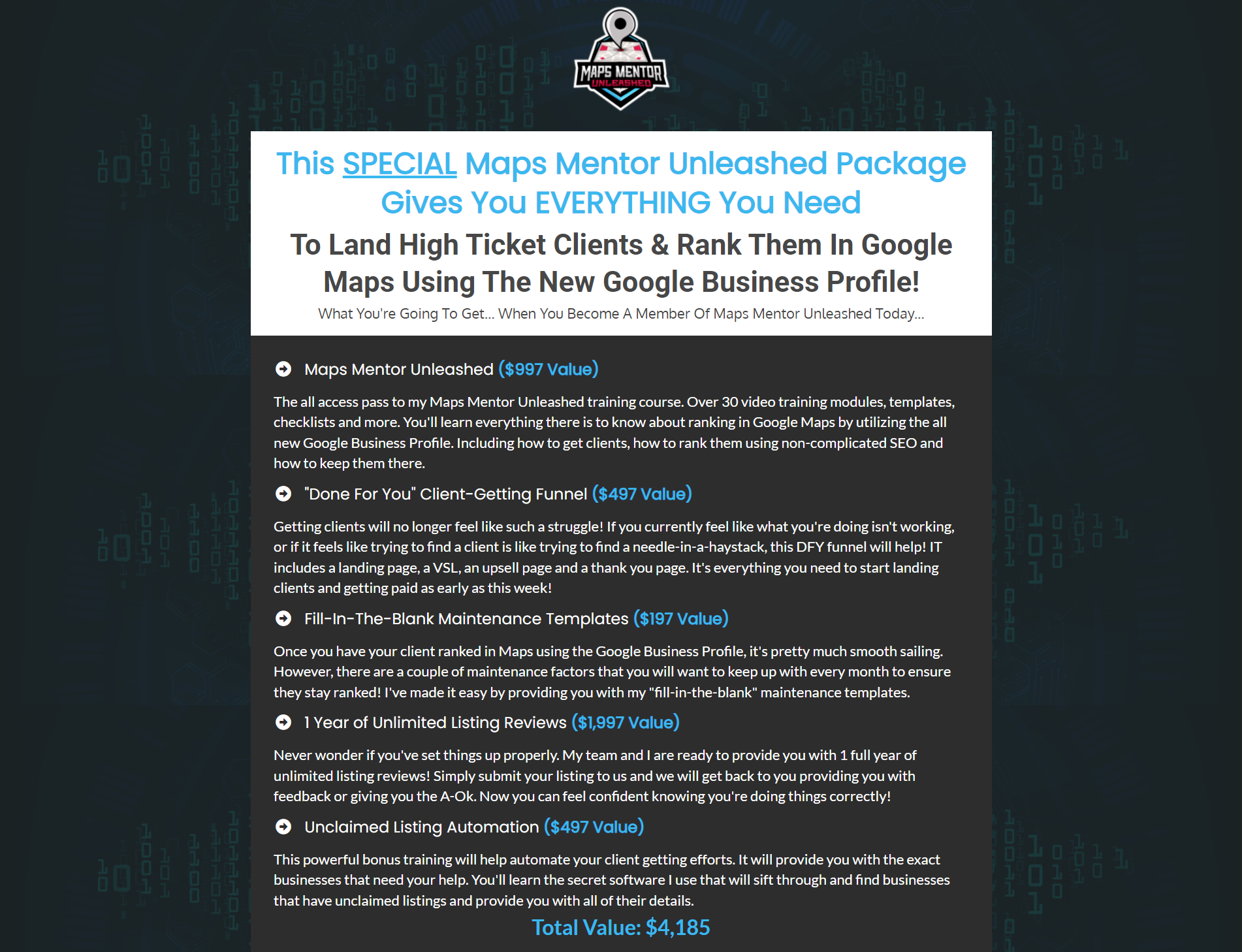 Paul James – Maps Mentor Unleashed
