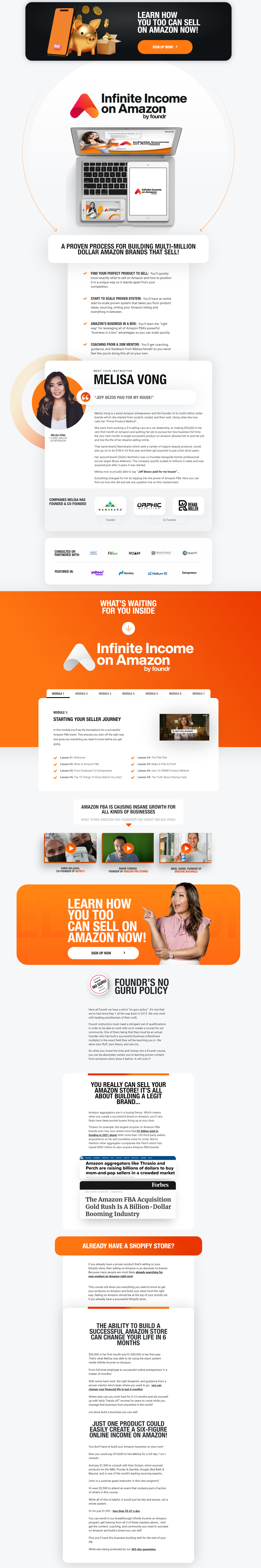 Melisa Vong - Infinite Income on Amazon