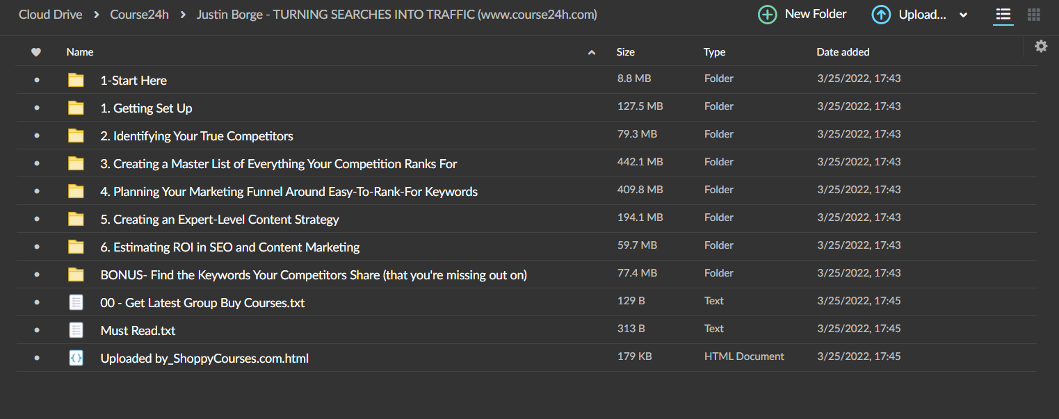 Justin Borge – Turning Searches Into Traffic