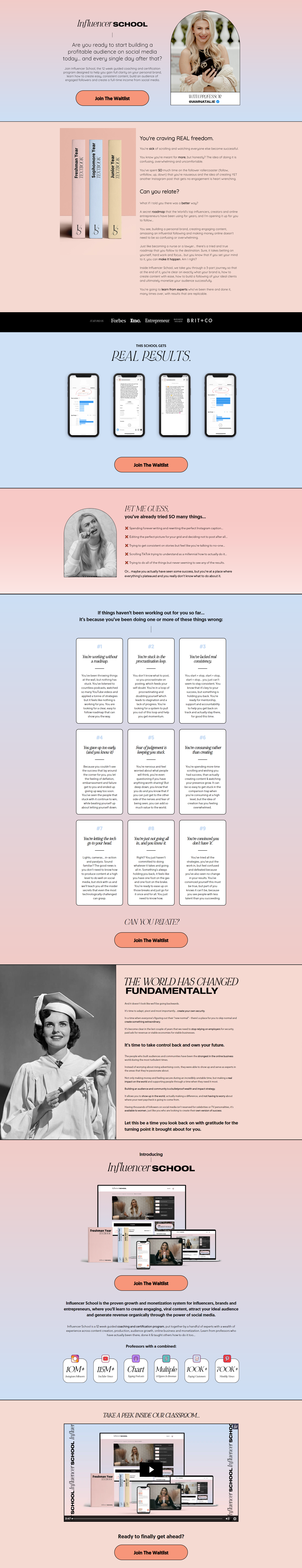 Influencer School by BossBabe