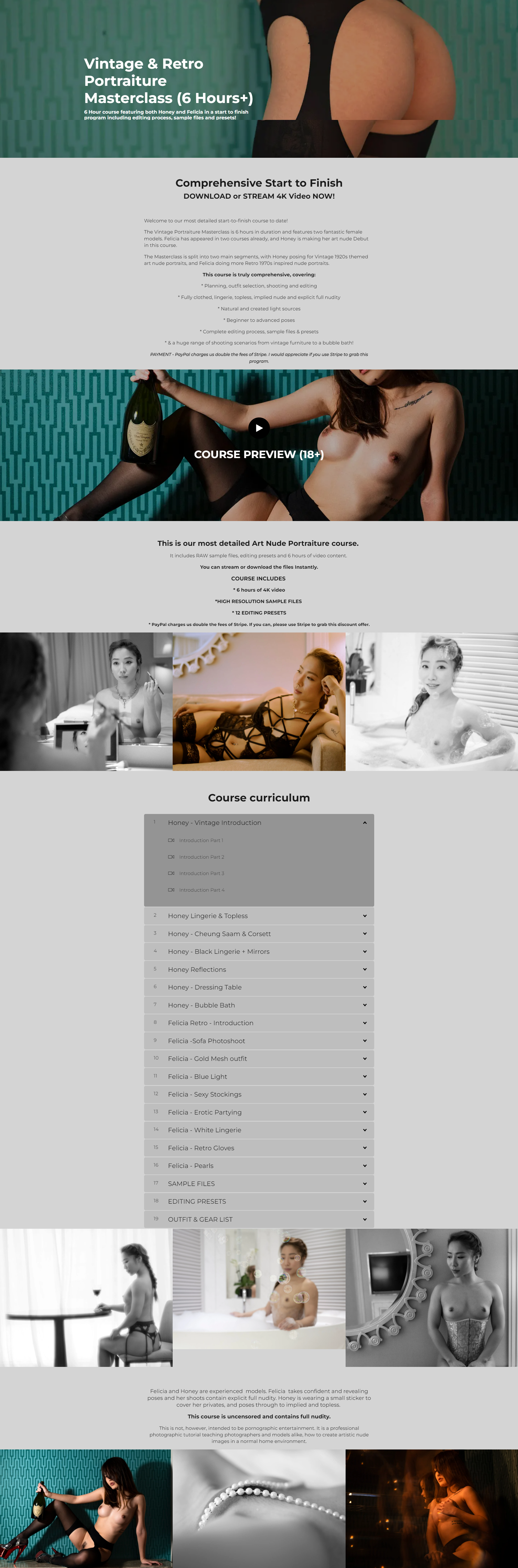 Vintage & Retro Portraiture Masterclass