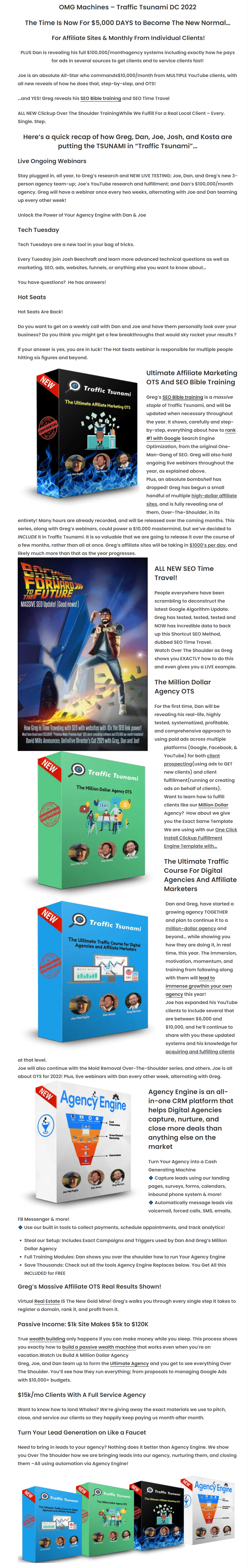 OMG Machines – Traffic Tsunami DC 2022