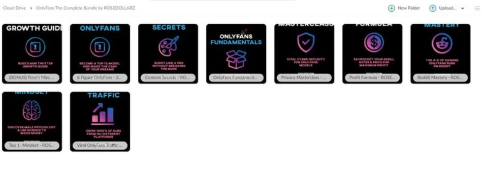 ROSEDOLLARZ - OnlyFans Fundamentals - The Complete Bundle