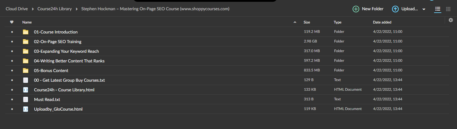 Stephen Hockman – Mastering On-Page SEO Course