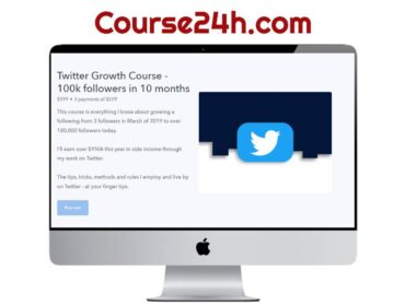 Twitter Growth Course - 100k followers in 10 months