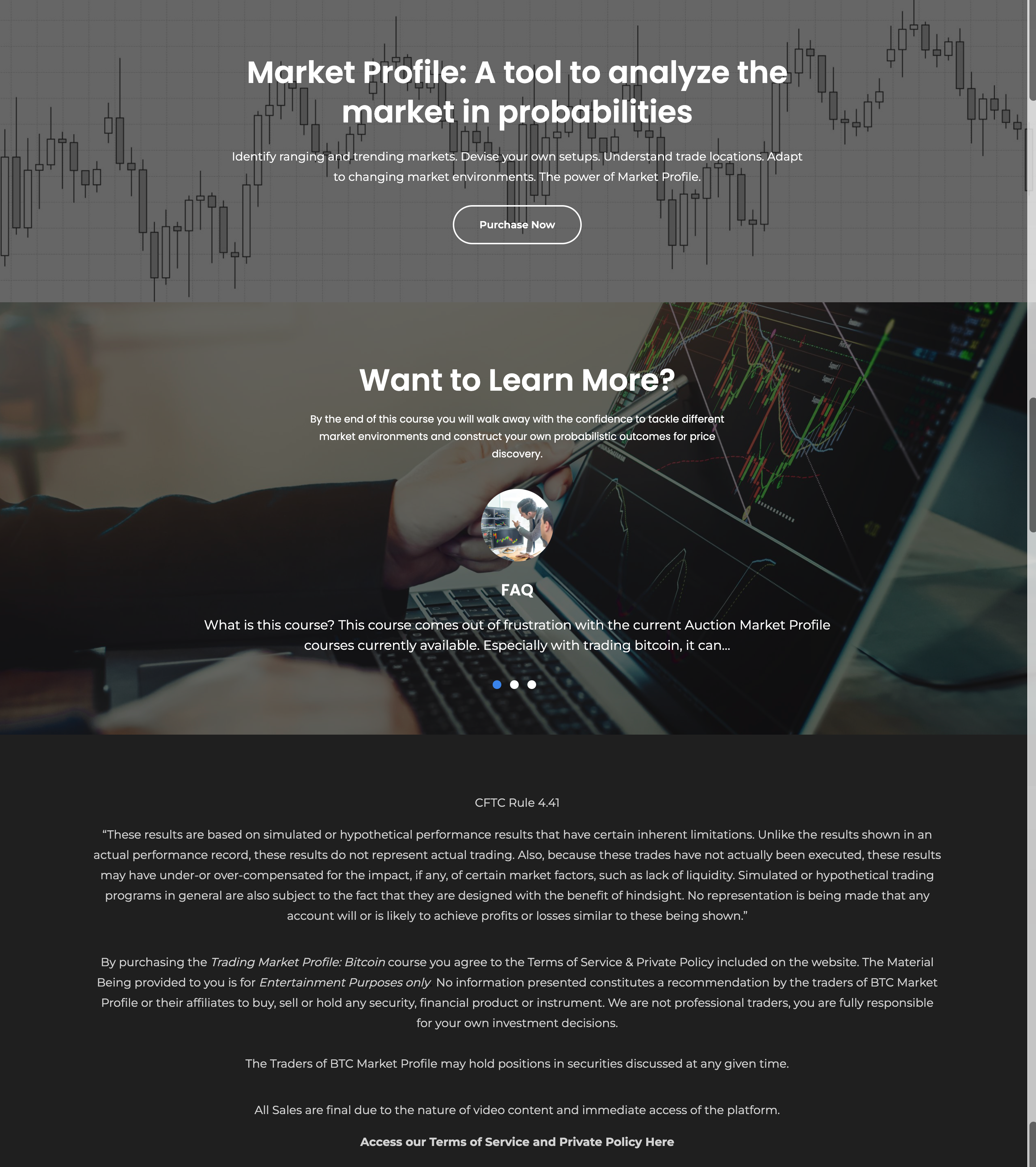 Bitcoin Market Profile Course