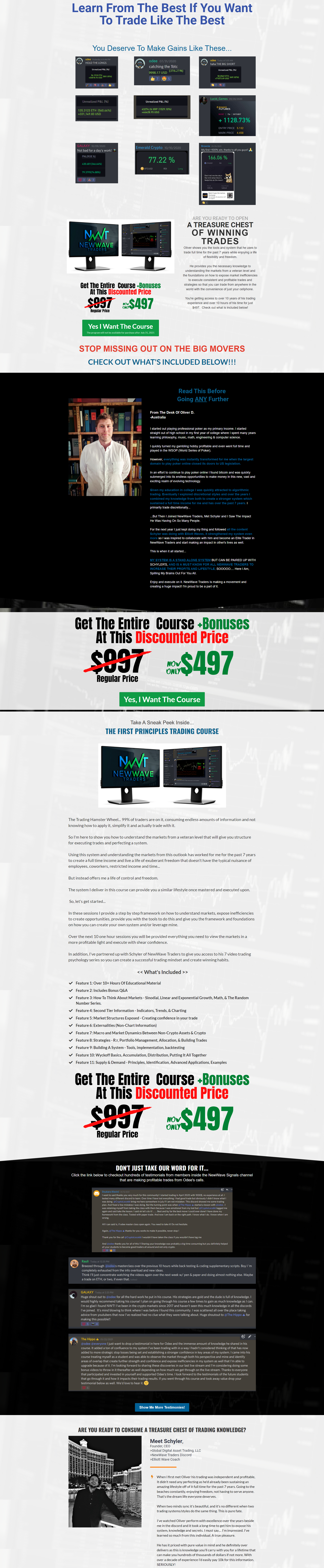 Odee - First Principles Trading Course