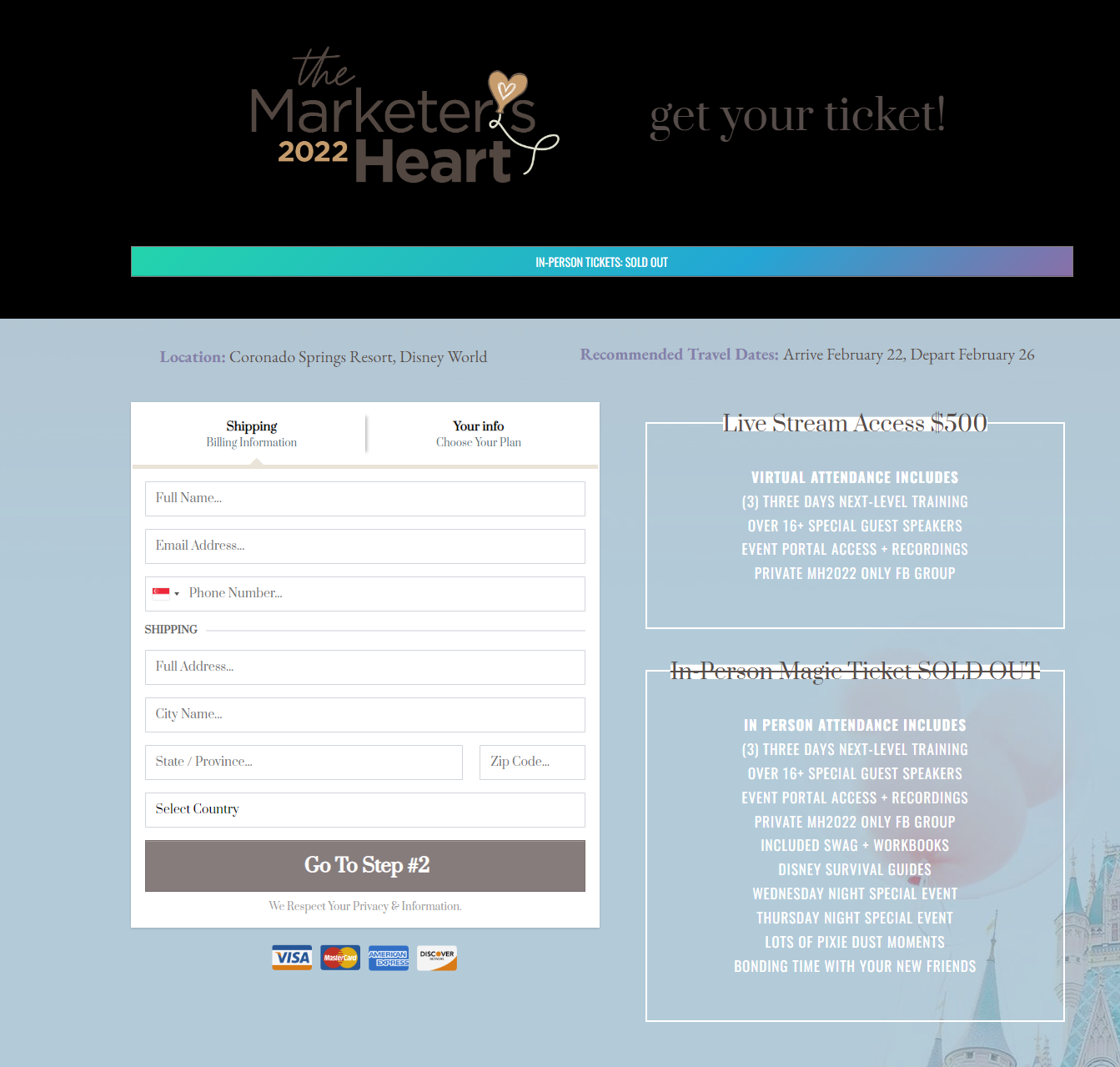 Funnel Gorgeous - Marketer's Heart at Disney 2022