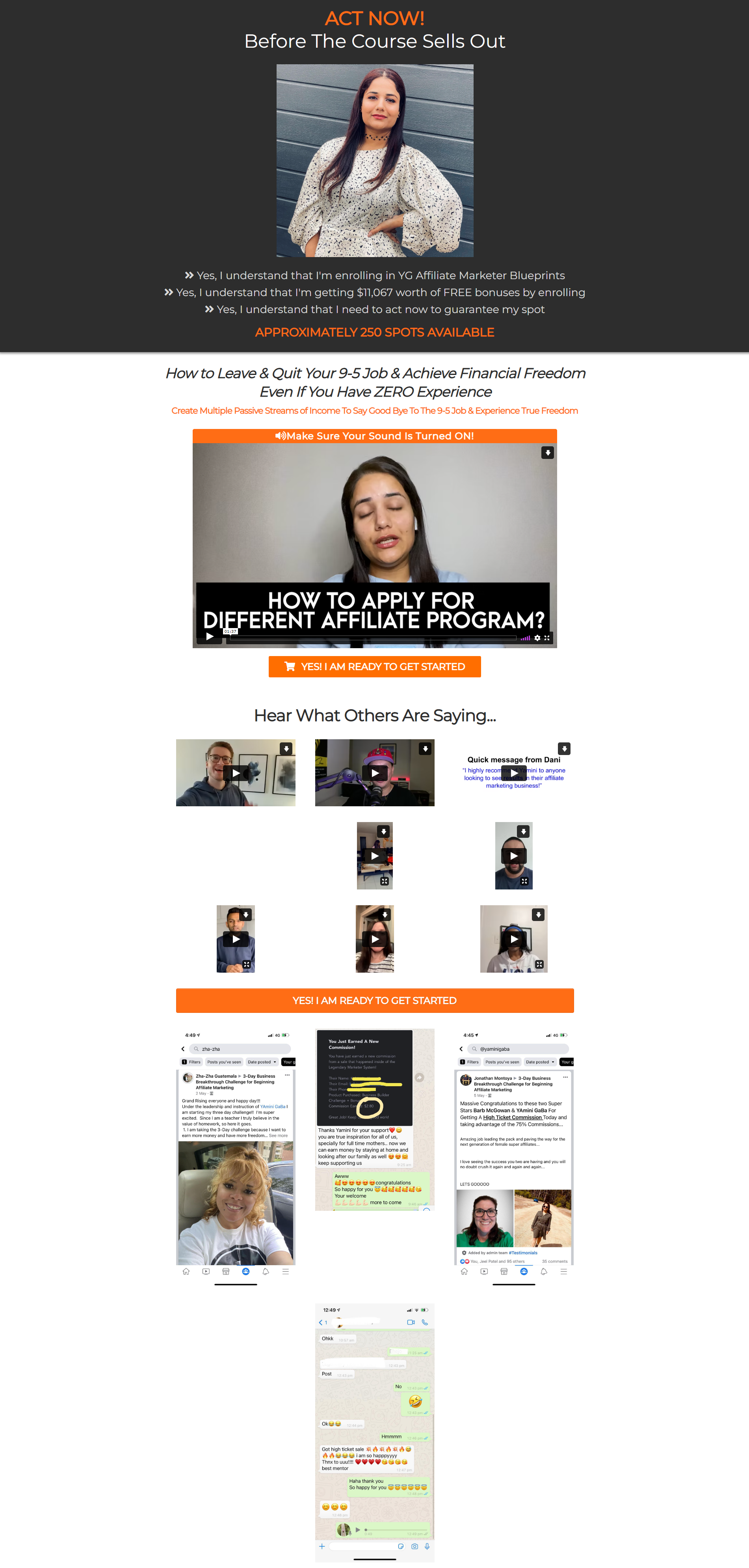 Yamini Gaba - YG Affiliate Marketer Blueprint