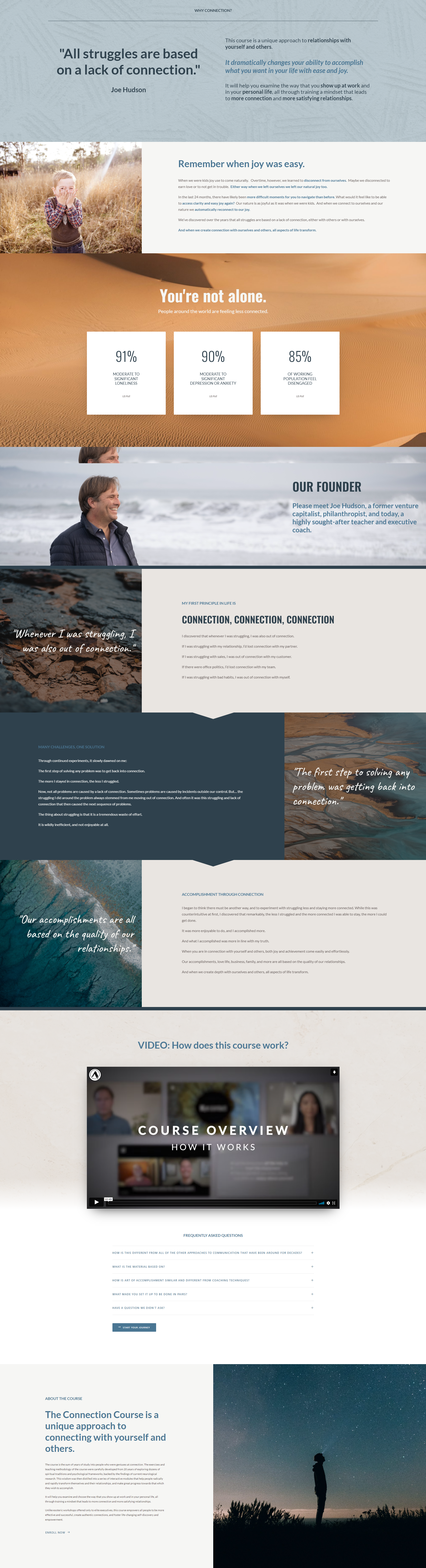 Joe Hudson – The Connection Course