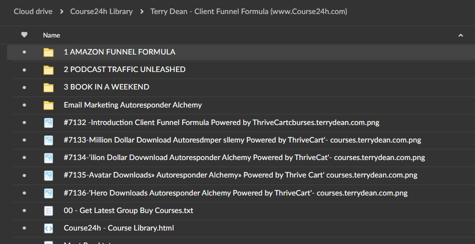 Terry Dean - Client Funnel Formula
