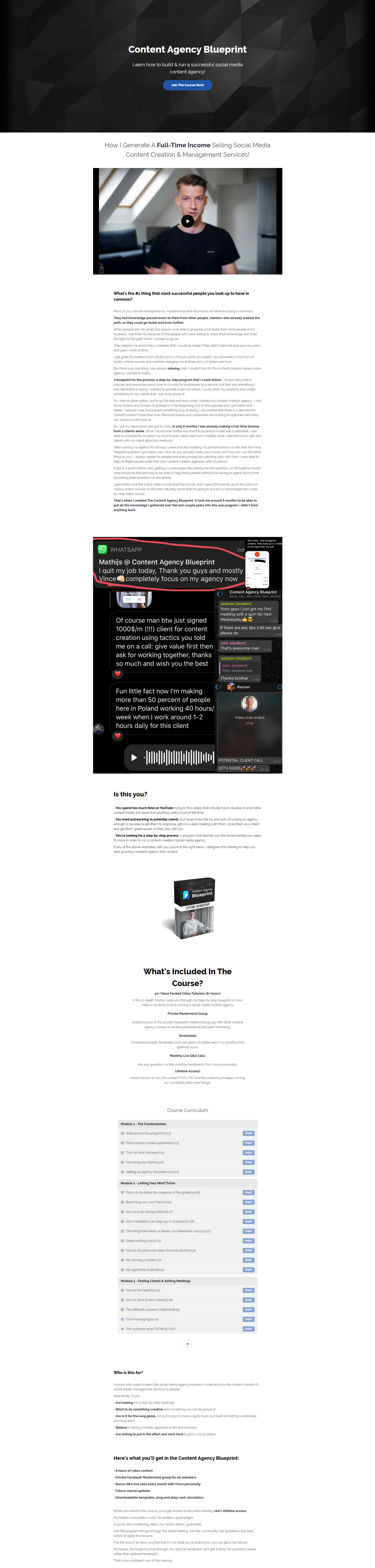 Vince Opra – Content Agency Blueprint