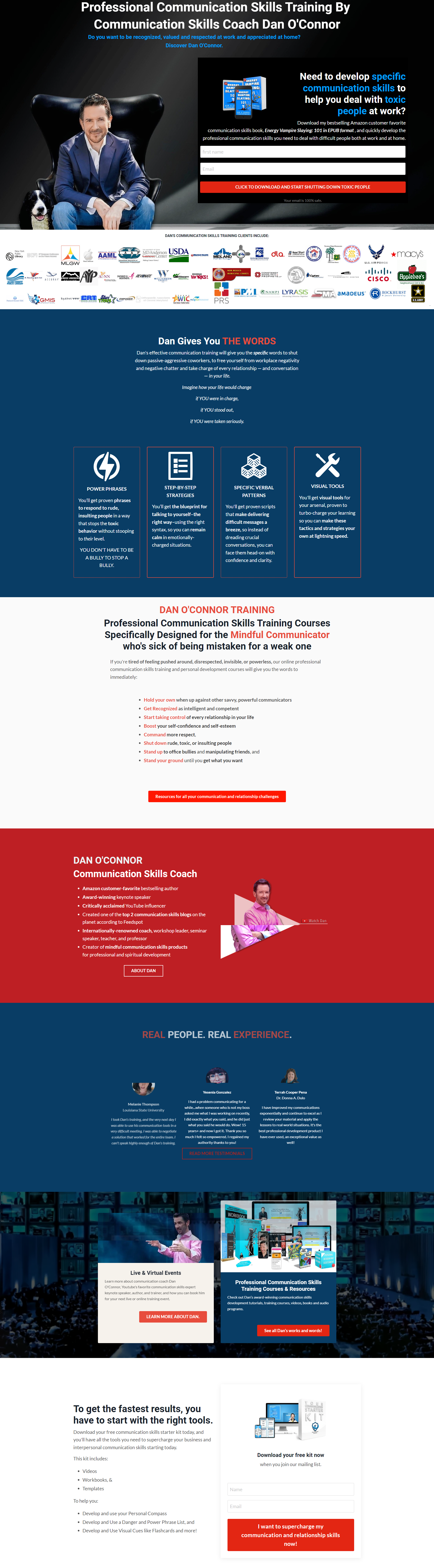 Dan O’Connor – Online Communication Skills Training Videos