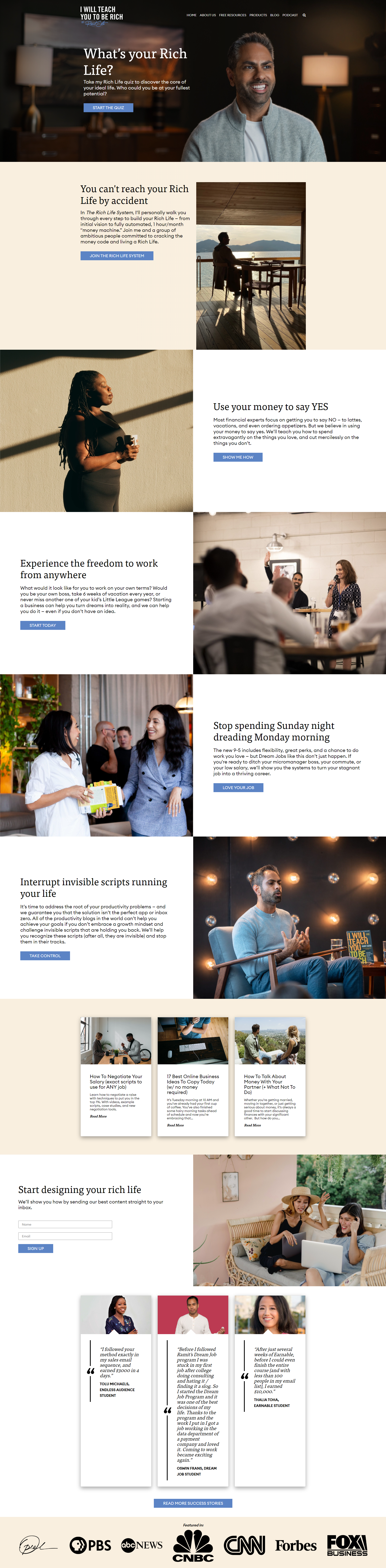 Ramit Sethi – The Rich Life System