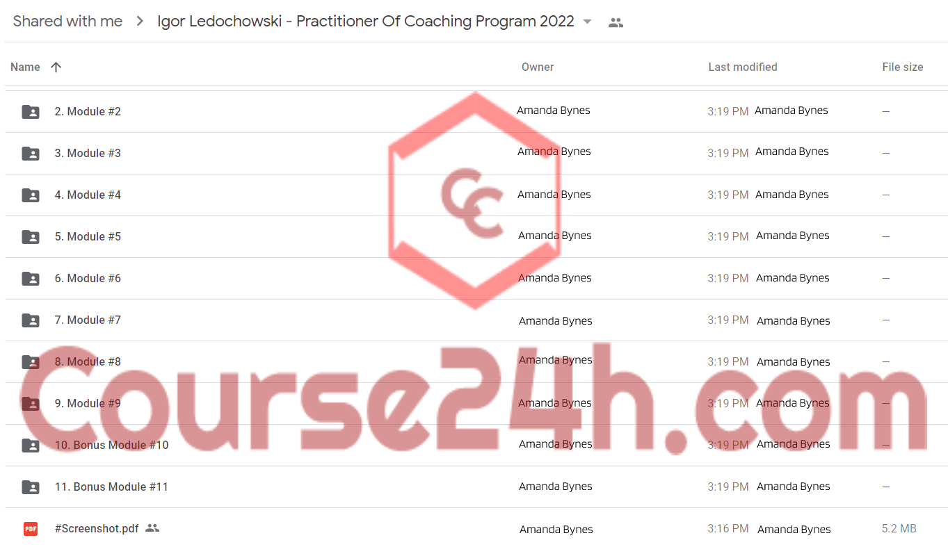 Igor Ledochowski – Practitioner Of Coaching 