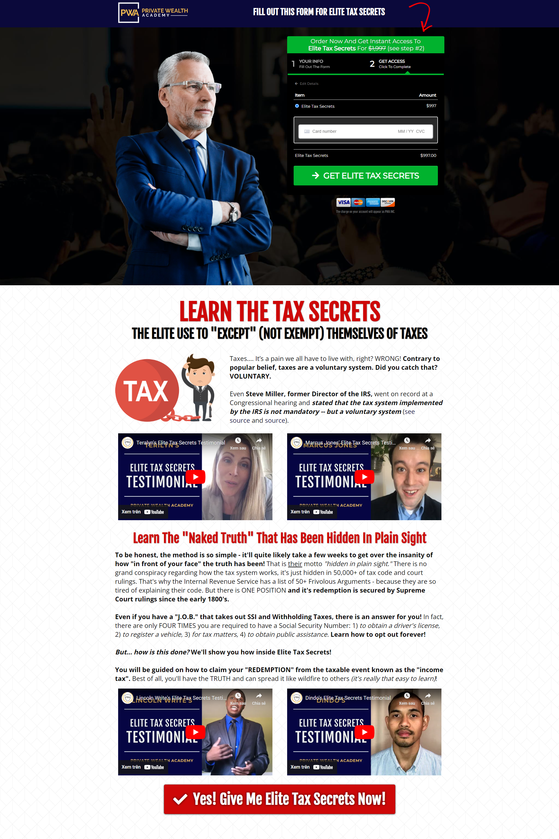 Private Wealth Academy – Elite Tax Secrets