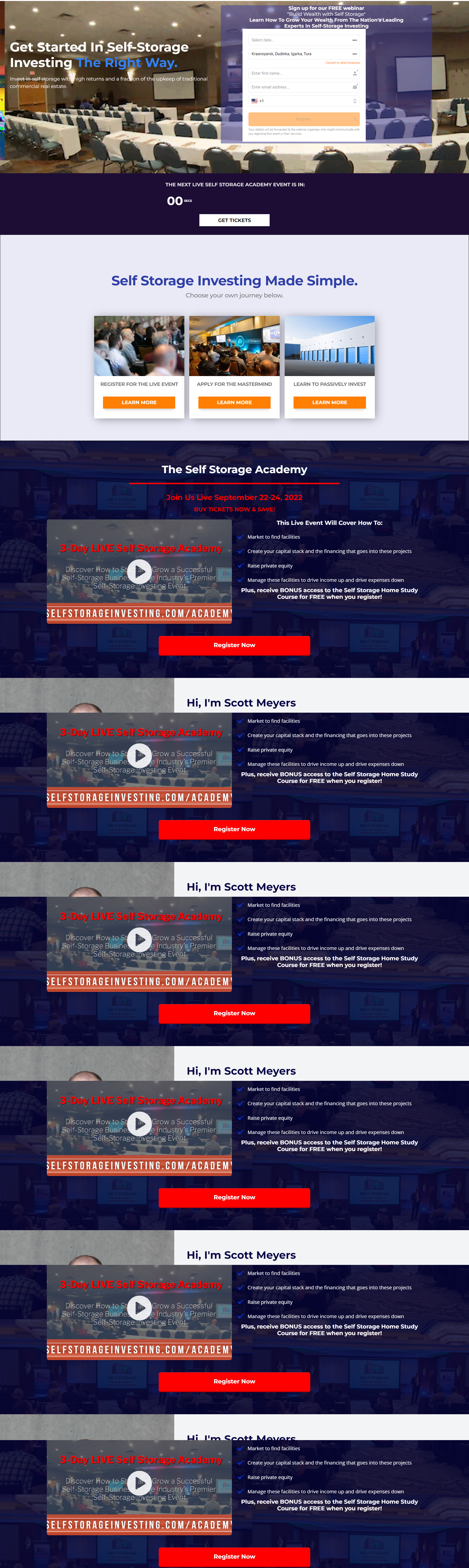 Scott Meyers – Self Storage investing
