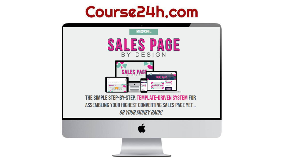 James Wedmore - Sales Page By Design
