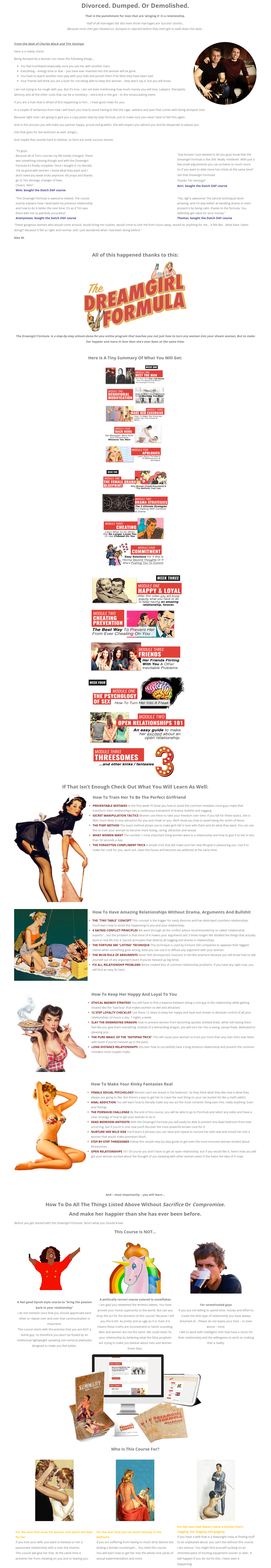 Charles Black – The Dream Girl Formula